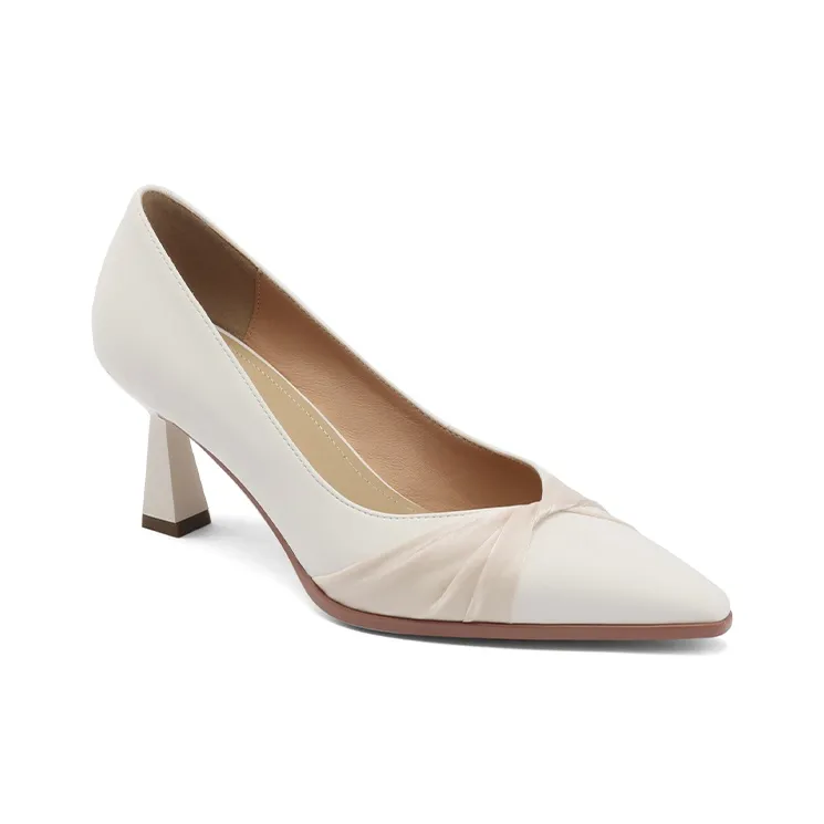 Naiyee Slim Heel High Heels 7cm Women's-4