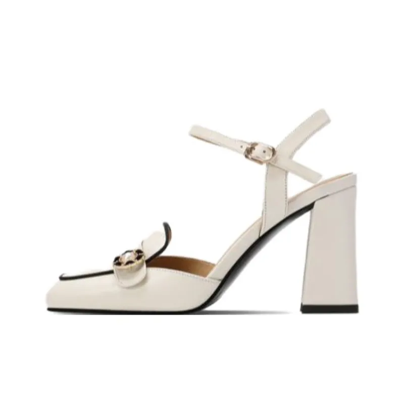 Princess & Isabel Chunky Heel High Heels 8.5cm Women's-0