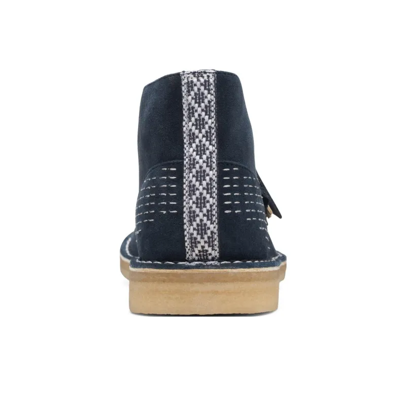 Clarks Originals Desert Boot Navy Sashiko-3