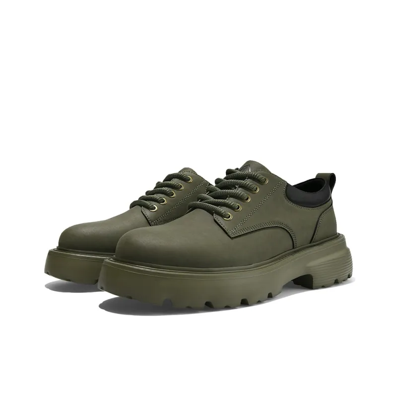 Masongarments Ankle-Length Martin Boot Unisex Matcha Muted Clear Box Limited Edition-2