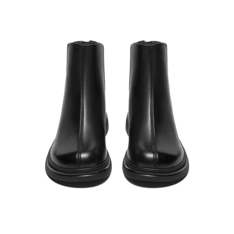 BASTO Ankle Boots Women's Solid Color-2