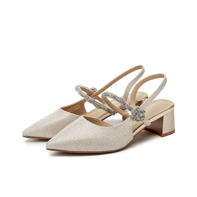 DAPHNE Chunky Heel High Heels 4.5cm Women's-2