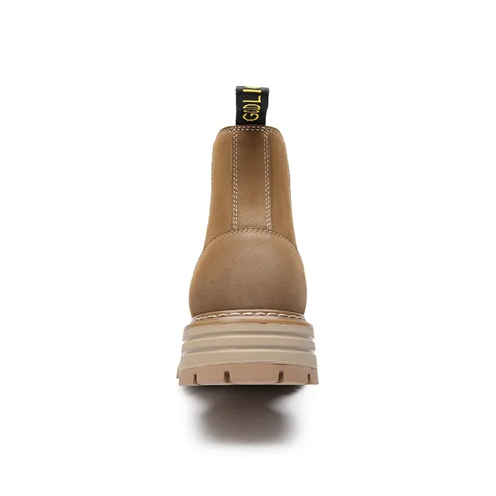 GOLDLION Ankle Boots Men Black/Brown-8