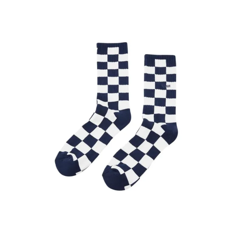 Vans Mid Calf Socks Men's 1 Pack Black White-2
