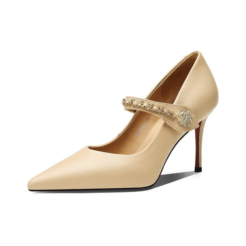 BOSSSUNWEN Slim Heel High Heels 8.5cm Women's-6