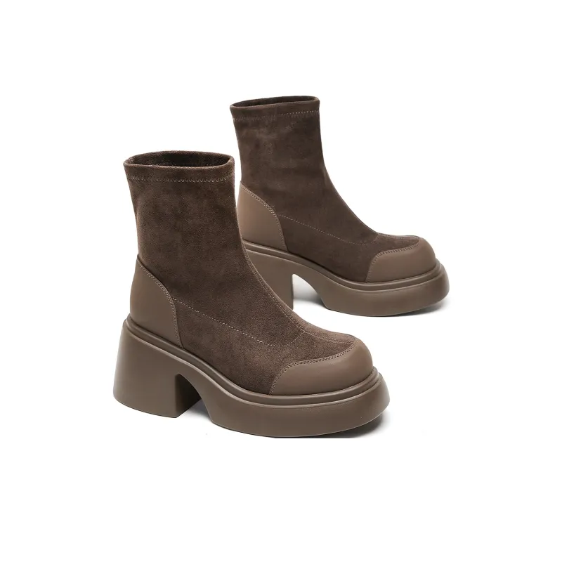 MALEMONKEY Ankle Boots 7.5cm Women's-22