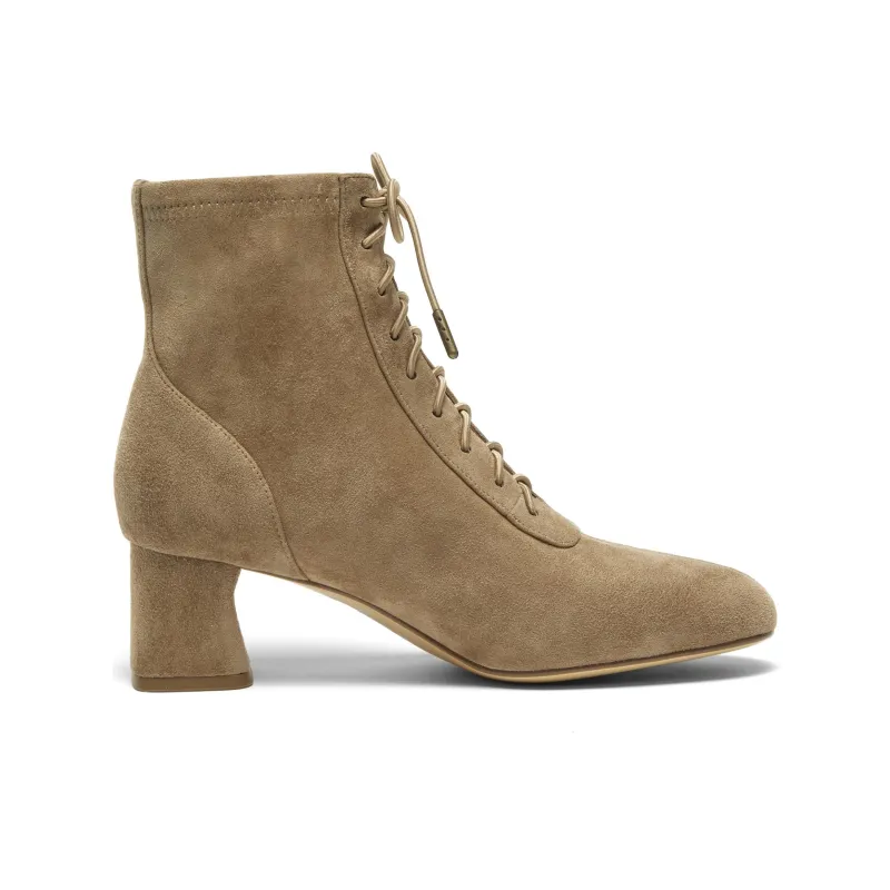 Joypeace Deer Boots Ankle Boots Chunky Heel Women's-8