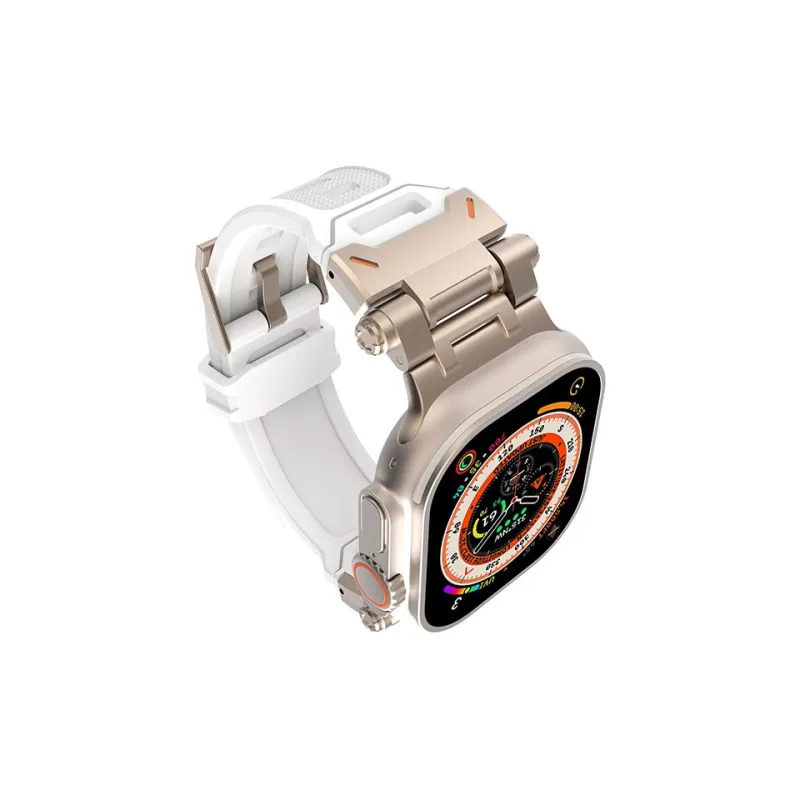 ZHENGGUANG Watch Band Apple Compatibility 41mm Silicone Material-20