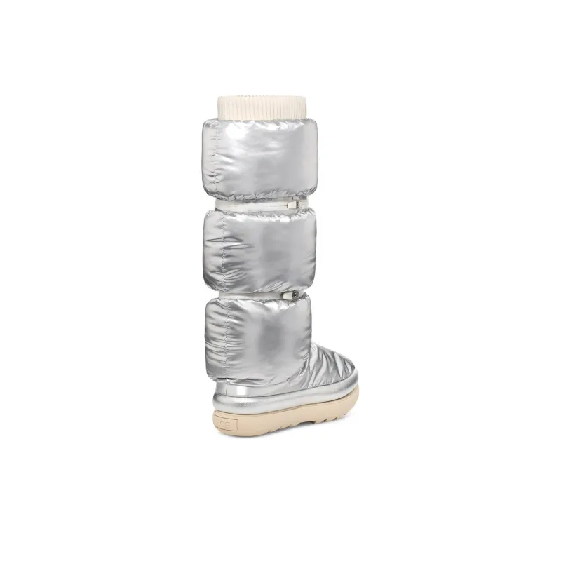 UGG Classic Maxi Ultra Tall Boot 'Metallic Silver' Women's-3