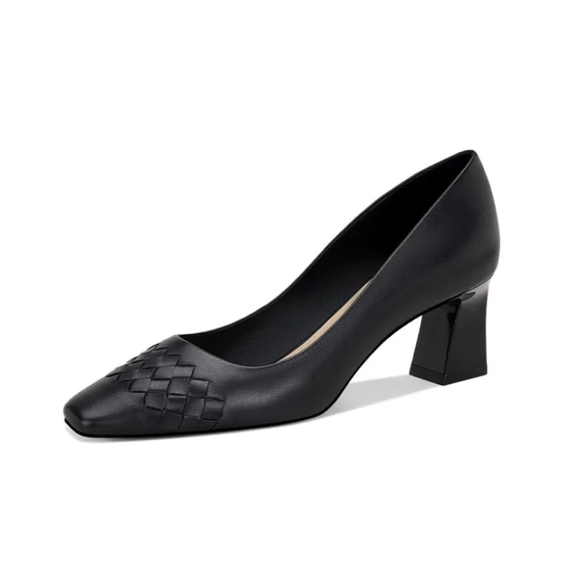 JESSICA SOPHIA Chunky Heel High Heels 5.5cm Women's-5