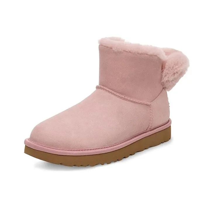UGG Classic Bling Mini Fleece Lined Pink Women's-2