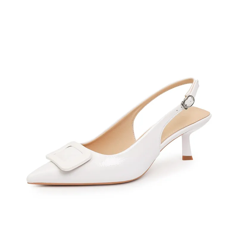 YAFEI XUANYU Slim Heel High Heels 6cm Women's-4