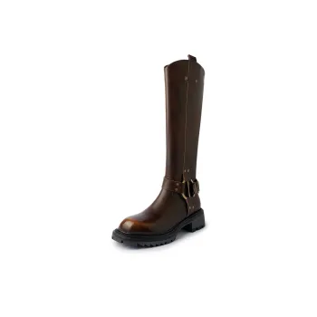 Five nine Dan Seven Knee high Boots 4cm Women's