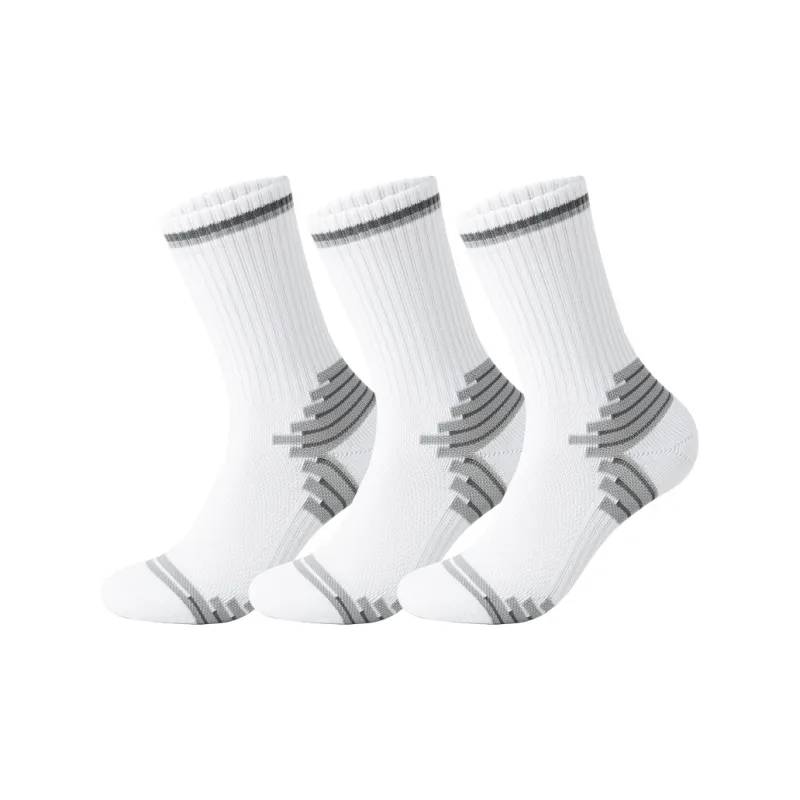 SHIWAJI Mid Calf Socks Men's 3 Pack-2