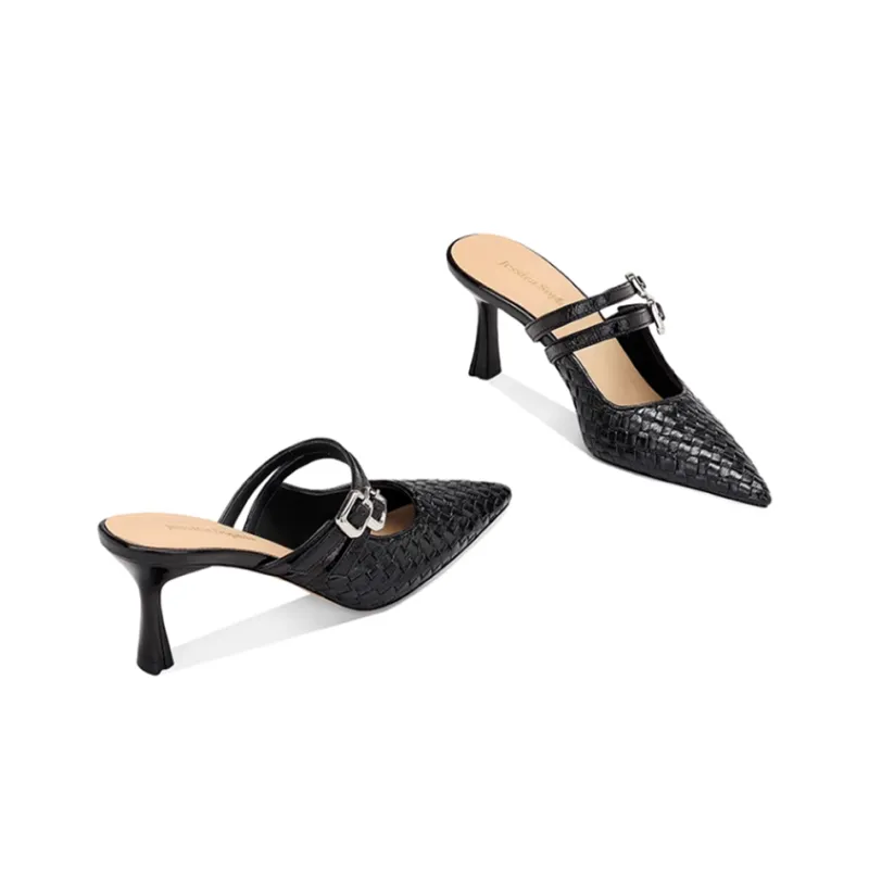 JESSICA SOPHIA Slim Heel High Heels 6cm Women's-6
