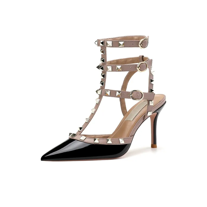 YAFEI XUANYU Slim Heel High Heels Women's-4