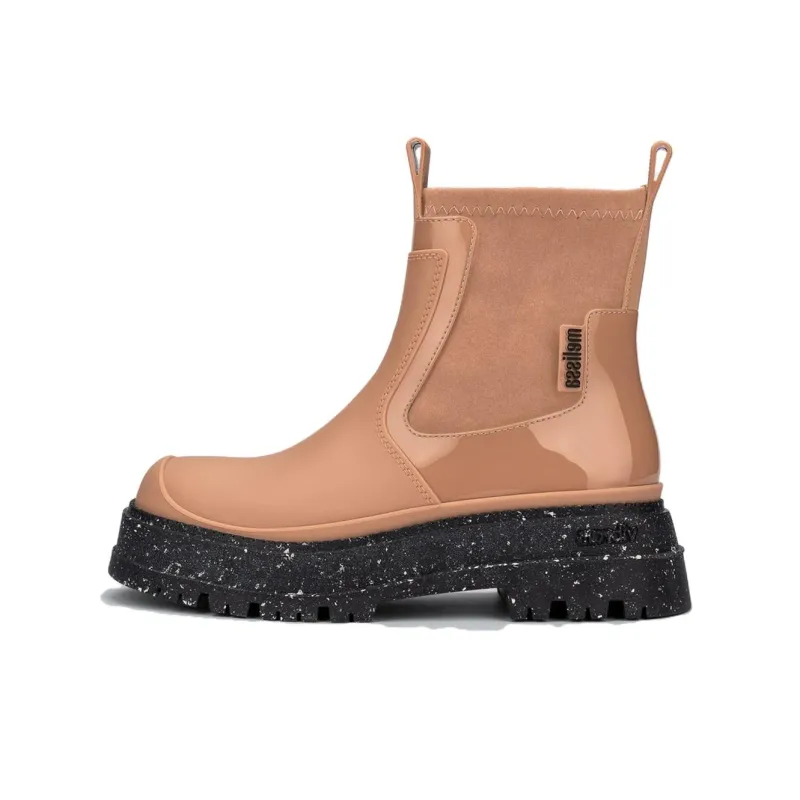 Melissa Ankle Boots Women's White, Brown-9