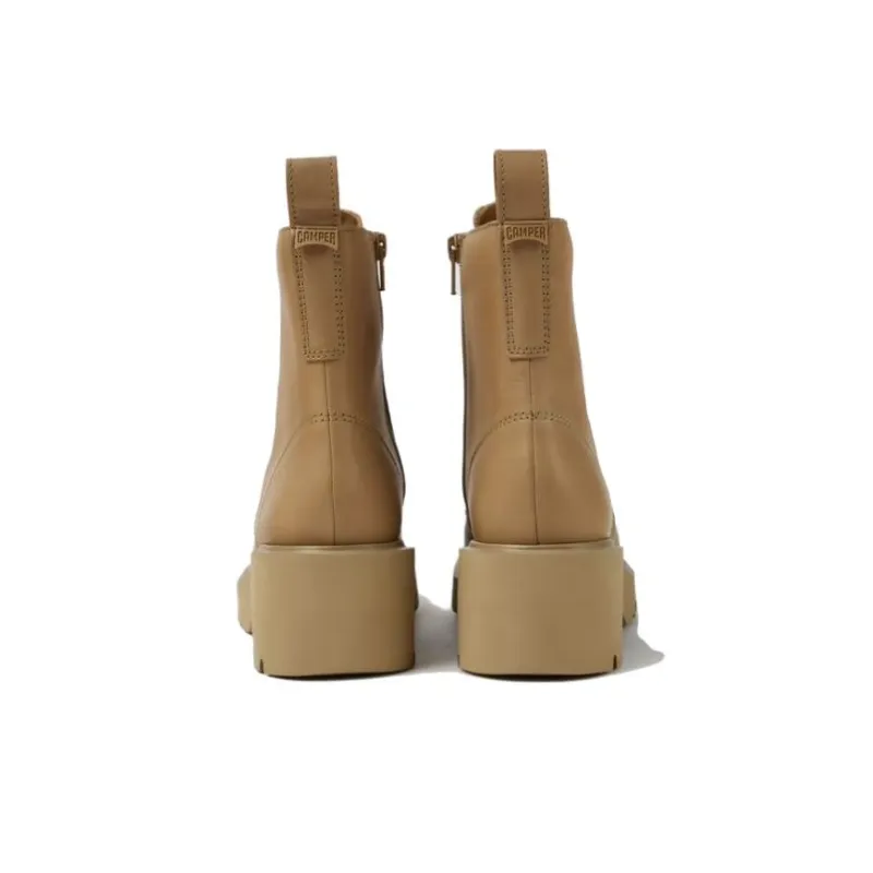 CAMPER Milah Leather Lace-up Boots-3