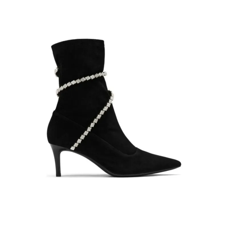 73Hours Galaxy Encircled Ankle Boots Women's Black-4