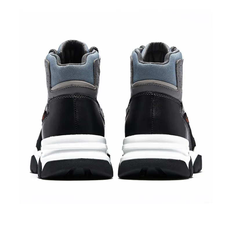Lee Ankle Boots Men Light Gray/Silver Blue/Black-21