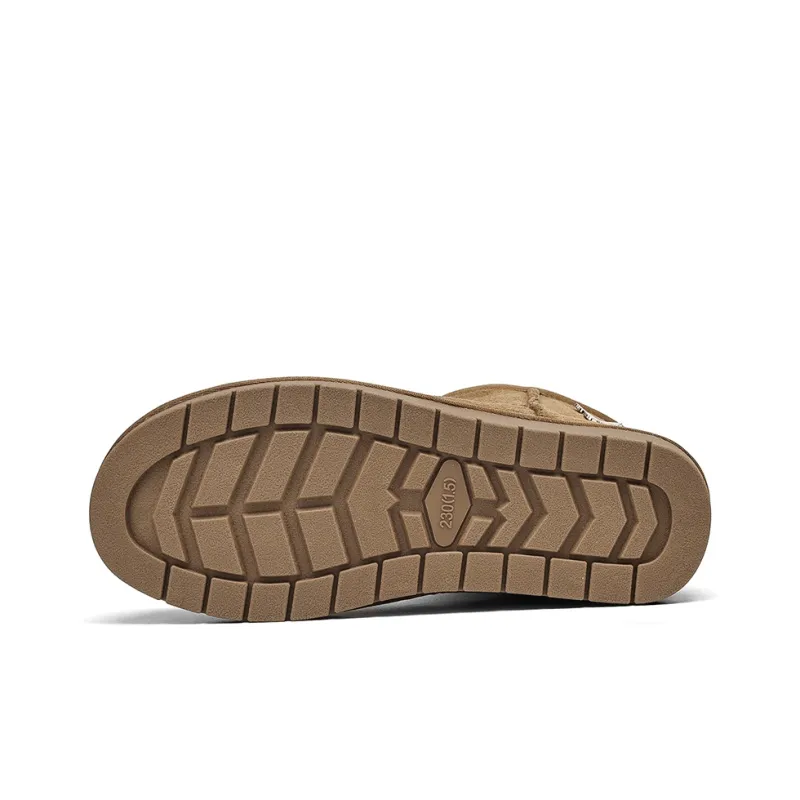 HLA Snow Boots Women's Black/Gray/Camel-14