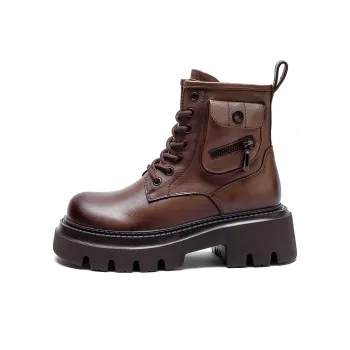 MATA Ankle Boots Women's Brown/Black