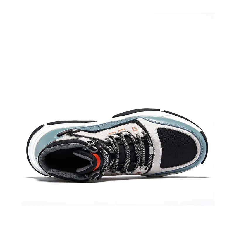 Lee Ankle Boots Men Light Gray/Silver Blue/Black-3