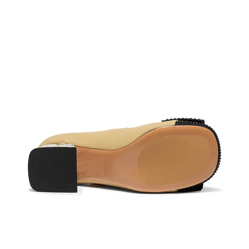 Coup De Foudre Chunky Heel High Heels 5cm Women's-4