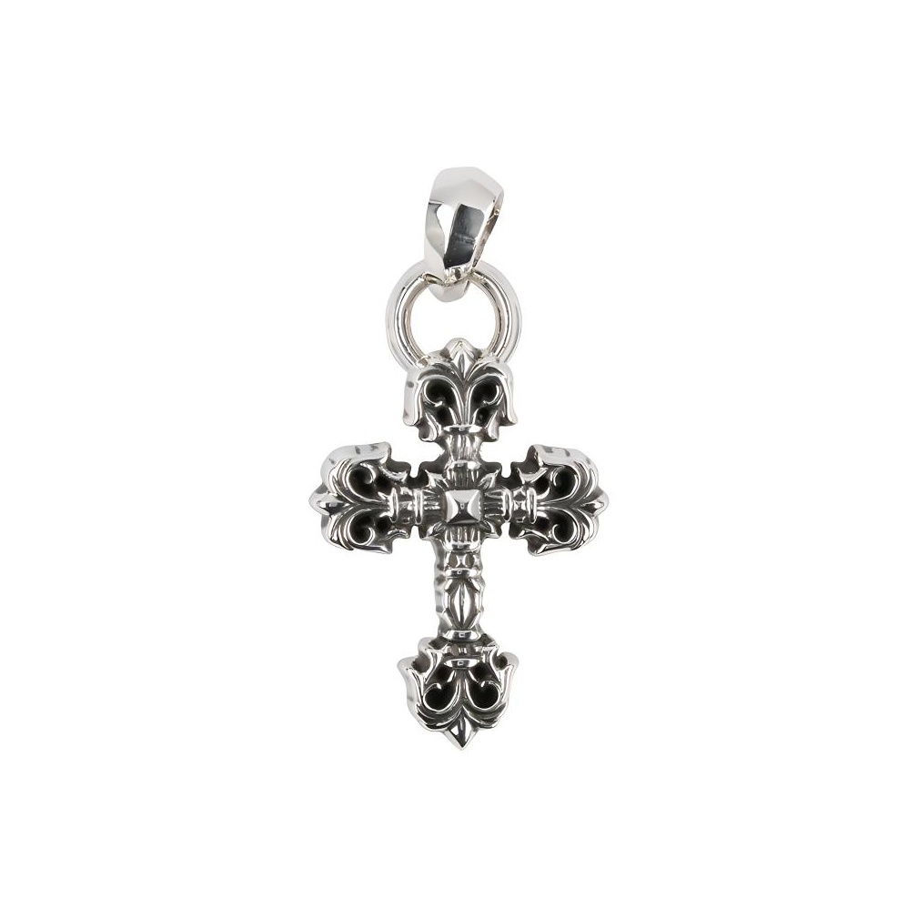 小物 CHROME HEARTS CHROME HEARTS CH cross logo Accessories cuffs SV925 Silver