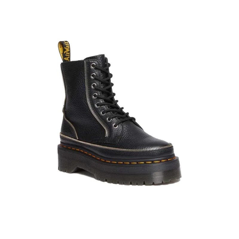 Dr.Martens JADON Short Martin Boot Women's Black-1