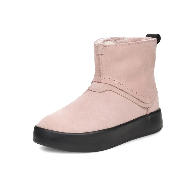 UGG Classic Boom Boot Fleece Lined Pink Women's-2