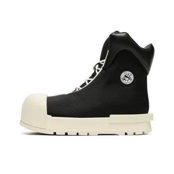 WEISHIBANGWEI Ankle Boots Unisex Black