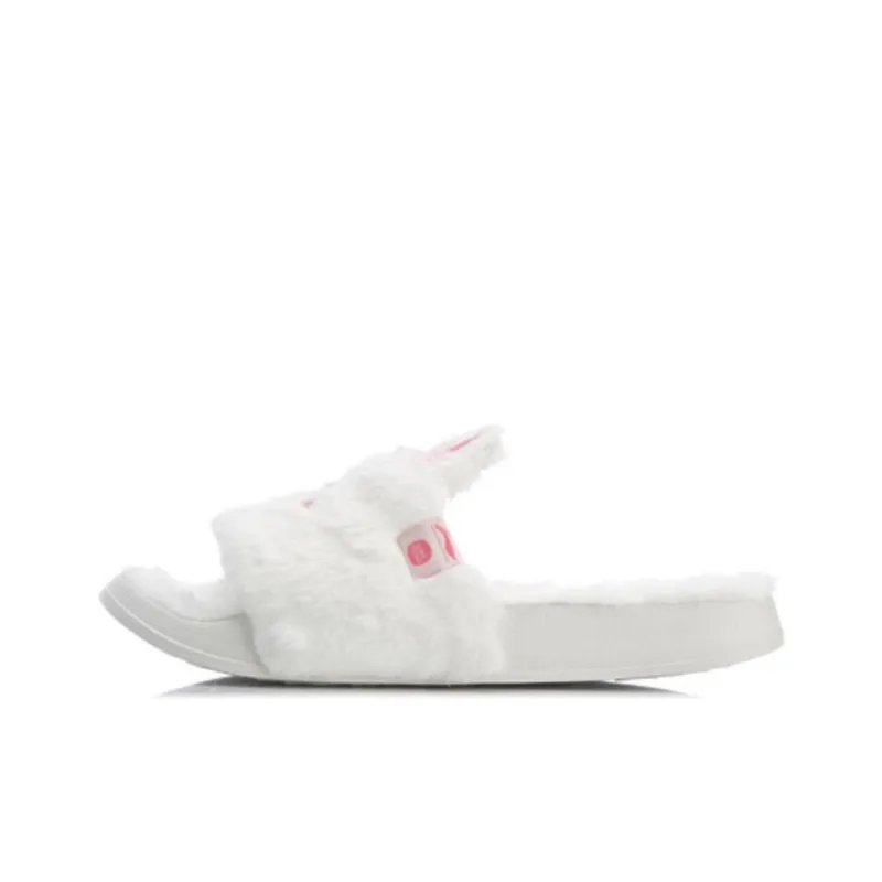 LINE FRIENDS x LiNing LN Slipper Quiet Slide Slippers Unisex Coney Bunny-0