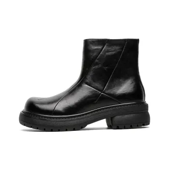 Chi Wolf Ankle Boots Men's Black
