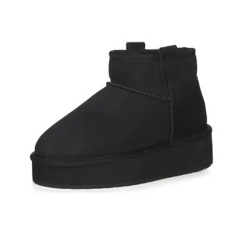 EMU Australia Short Snow Boots Women's Pitch Black