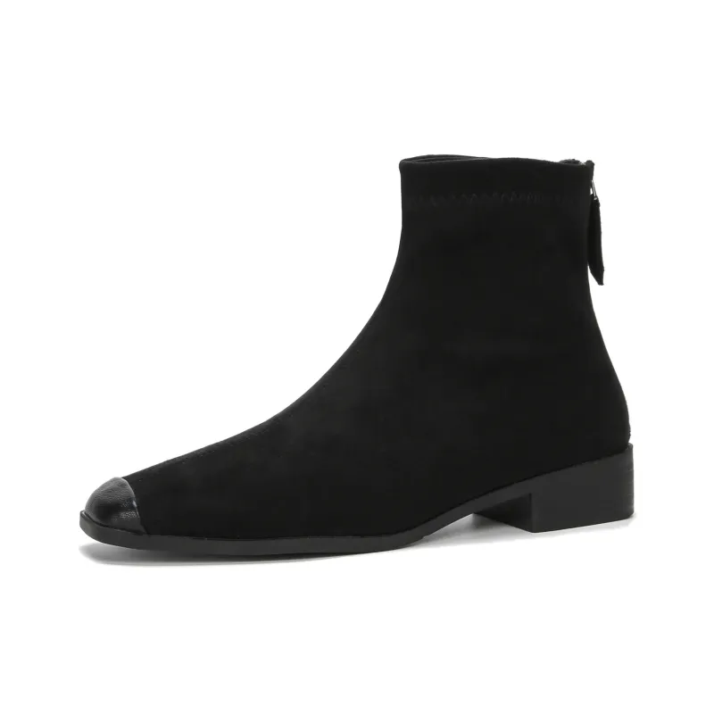 Bamiti As If Treading On Level Ground Ankle Boots Unisex-0