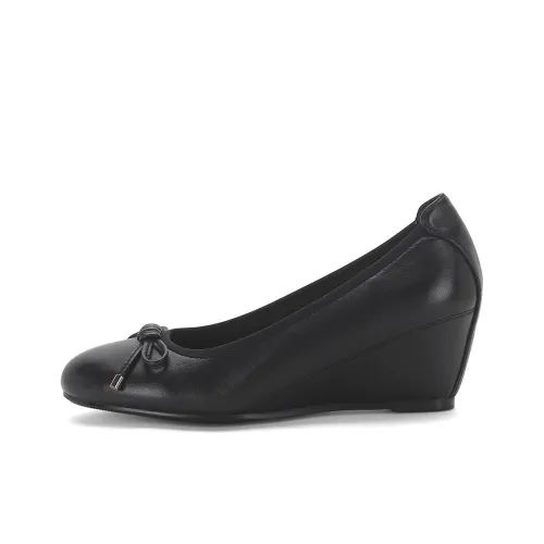 PIERCE GENTRY Wedge Heel High Heels 6.5cm Women's