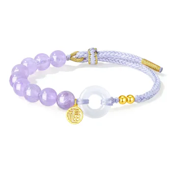Lao Feng Xiang Chalcedony Jade Bracelets Women's