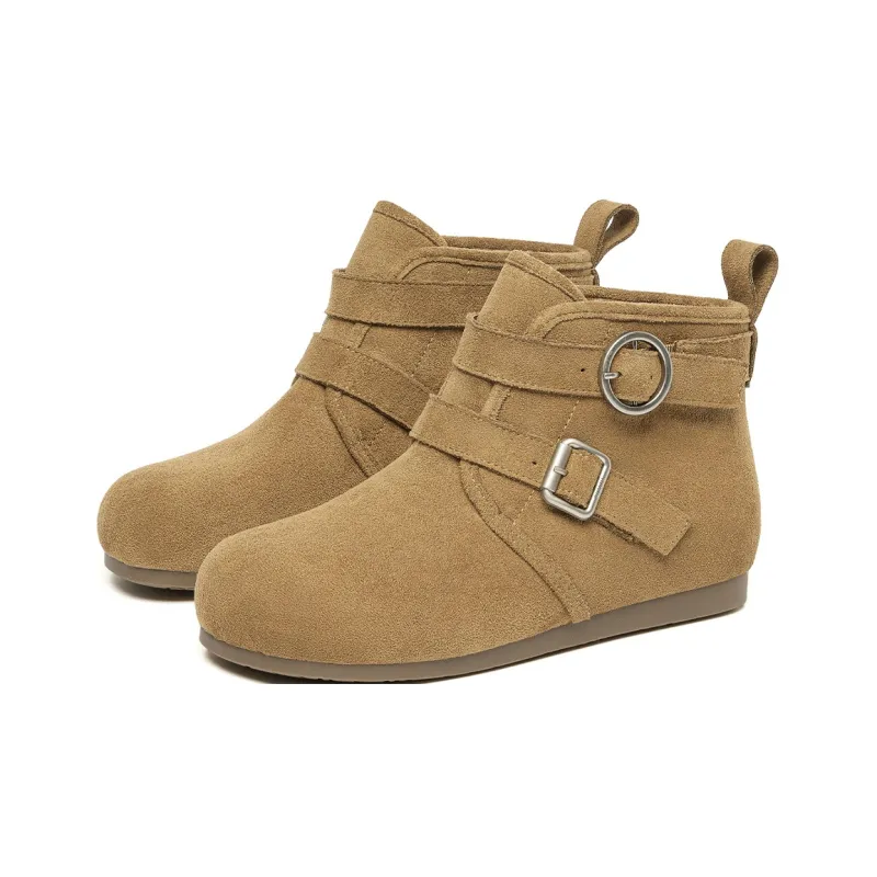 GEMEIQ Ankle Boots Women's Camel/Coffee-1