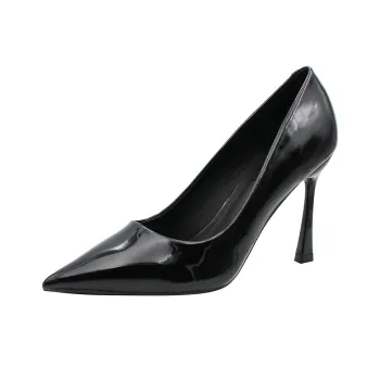 Zubumei Slim Heel High Heels 9.5cm Women's