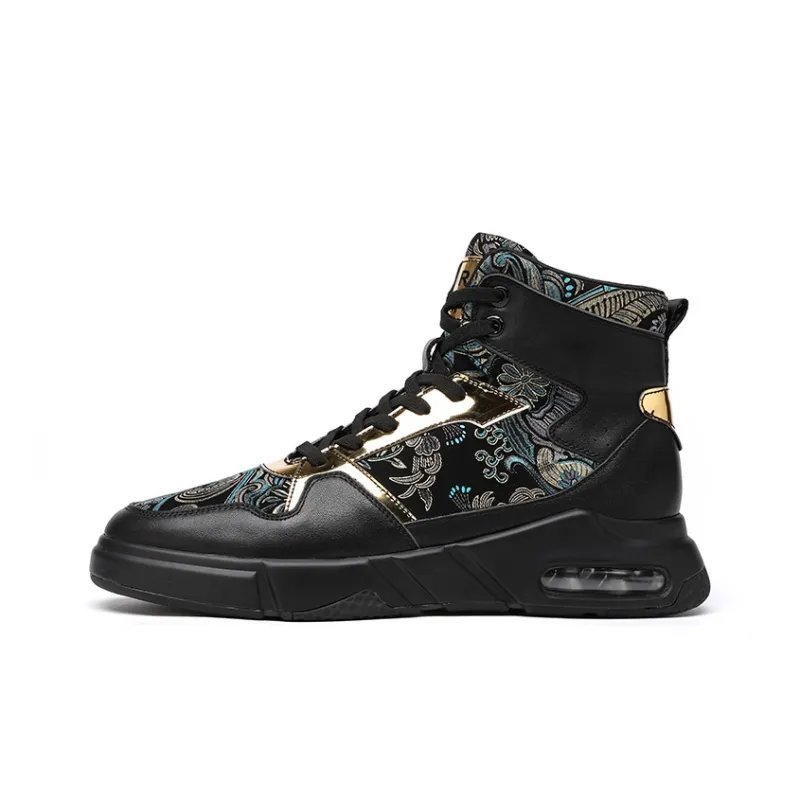 Babinda Ankle Boots 4cm Men's Black-6