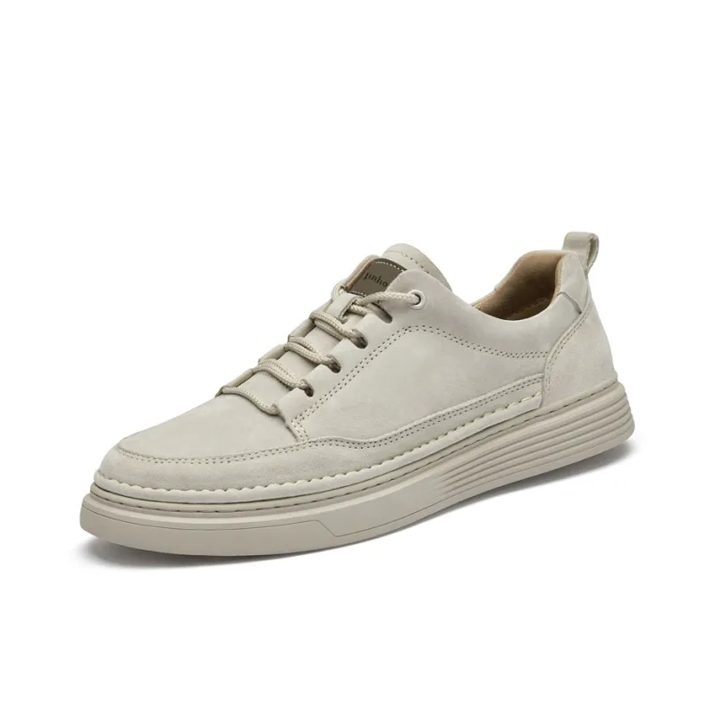 Jinho Skateboard Shoes Men Low Top Brown/Khaki-6