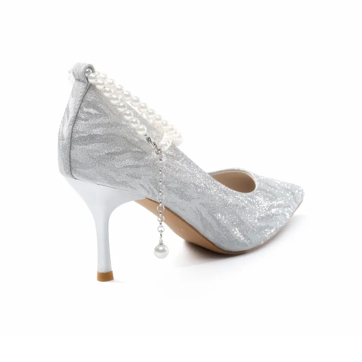 ZHR Meteor Shower Series Slim Heel High Heels 7cm Women's-38