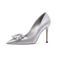 Gray[Heel Height 9CM]