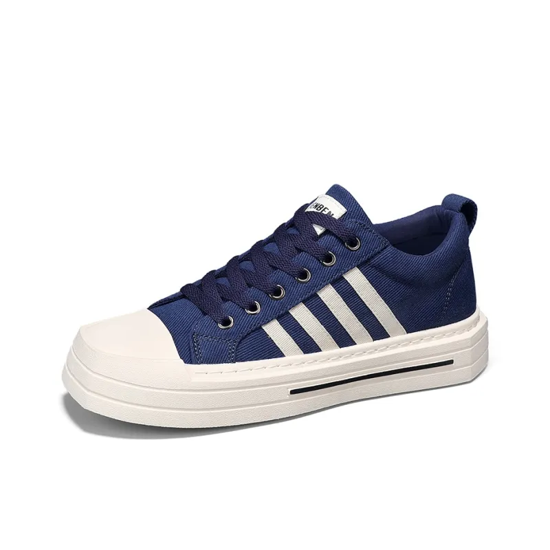 RENBEN Non slip Lightweight Low Top Canvas Shoes Men's-16