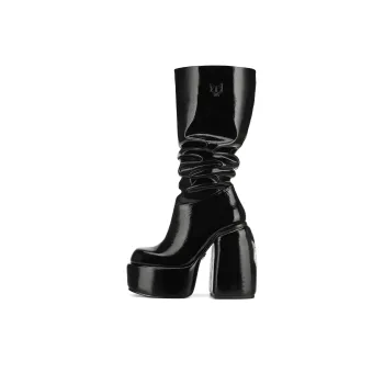 Naked Wolfe Space Knee-high Boots 13.5cm Women's Black