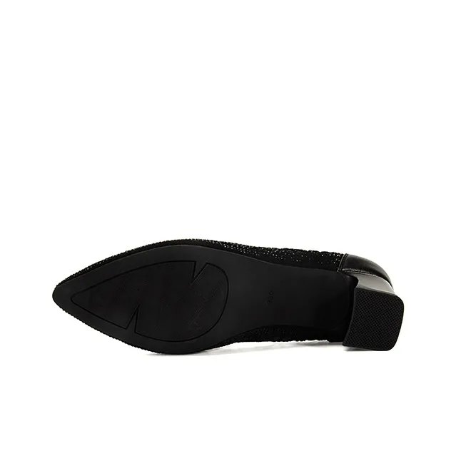 LESELE Chunky Heel High Heels 5cm Women's-12