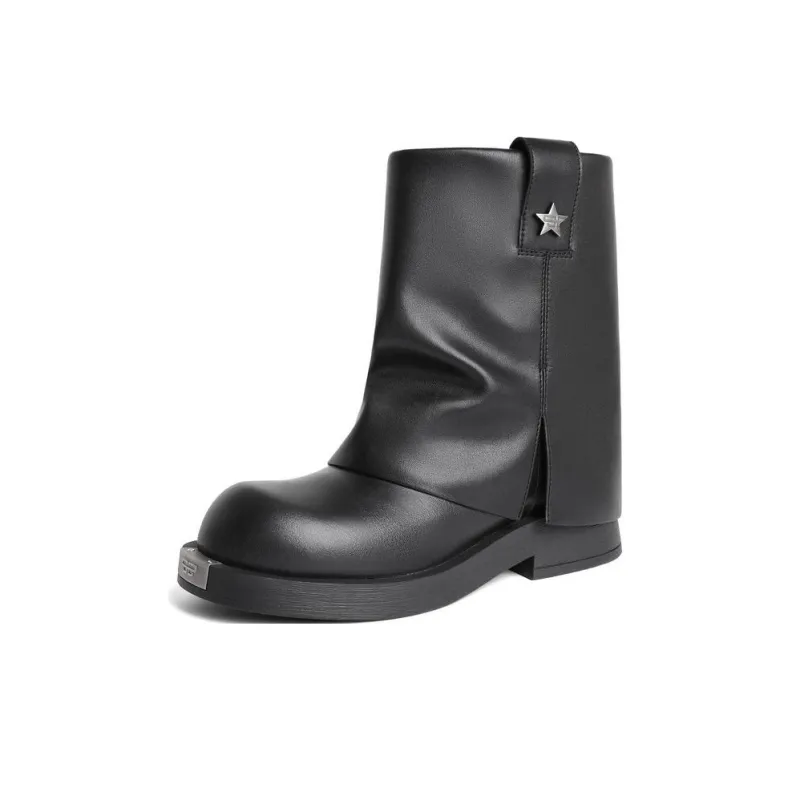 BELLE Ankle Boots 3.5cm Women's Denim Blue-6