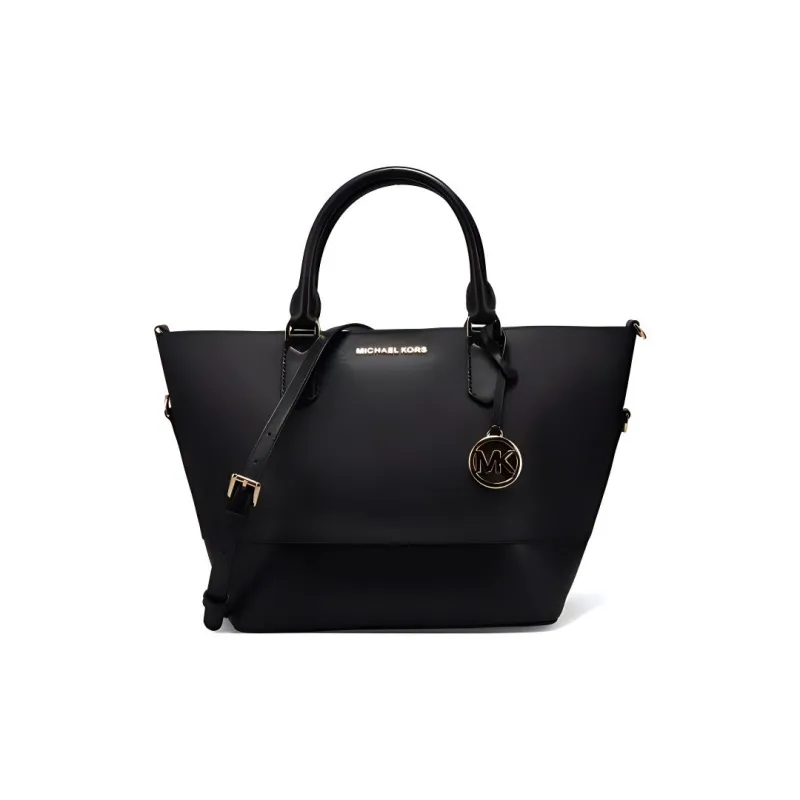 MICHAEL KORS MICHAEL KORS Handbag Collection Trista Cow Leather Handbag Large Size Women's Black-0