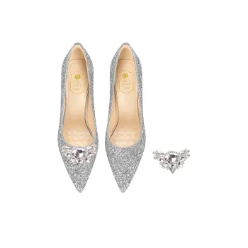 Holy Rose High Heels Women's Silver